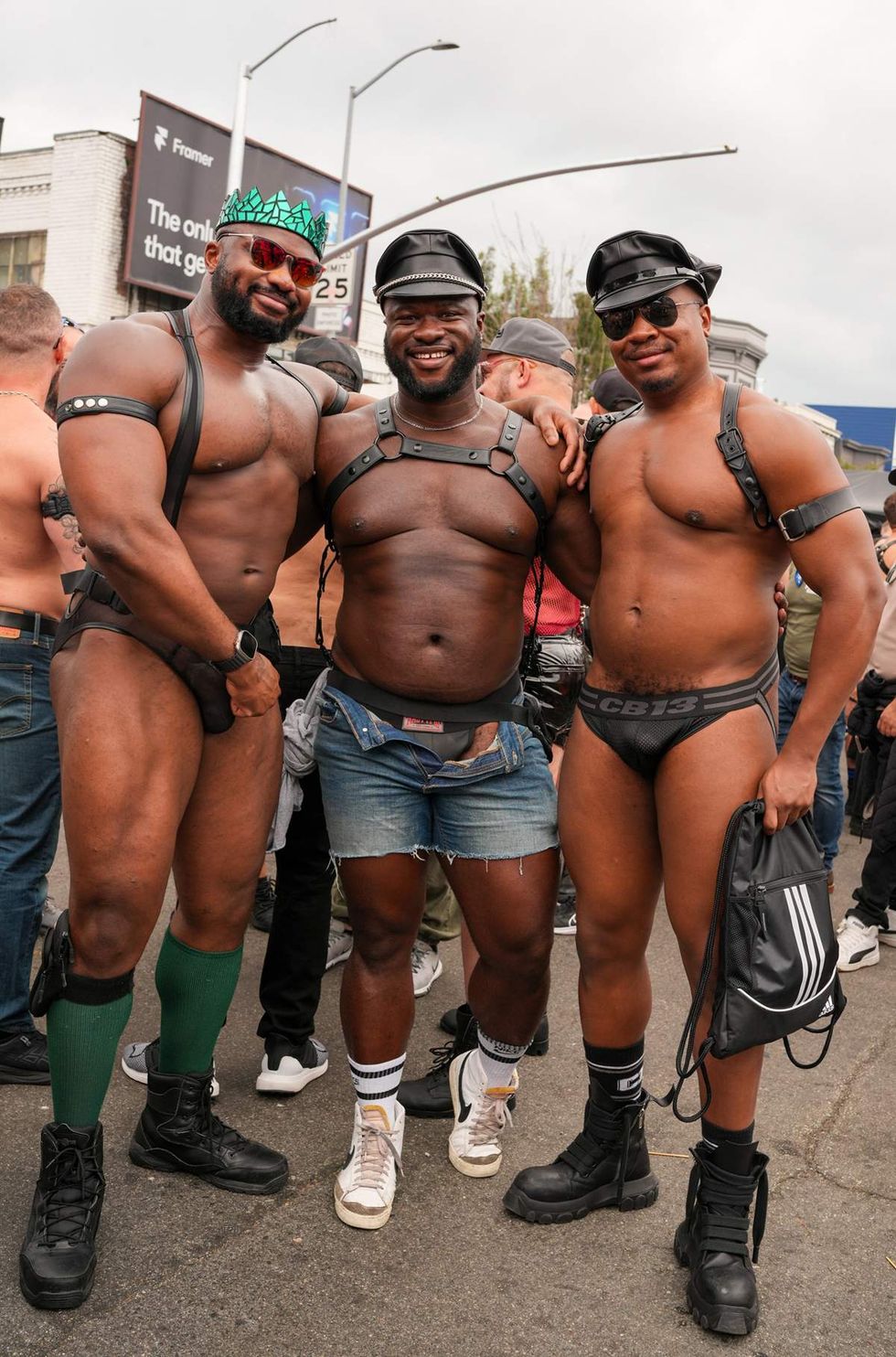 First look exclusive photos Folsom Street Fair 2025 San Francisco from Chantis Parks