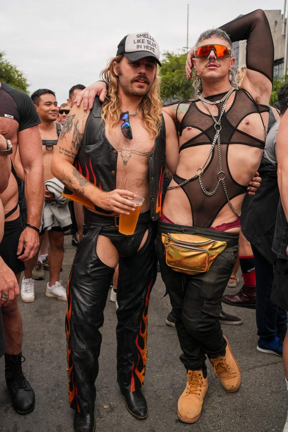 First look exclusive photos Folsom Street Fair 2025 San Francisco from Chantis Parks