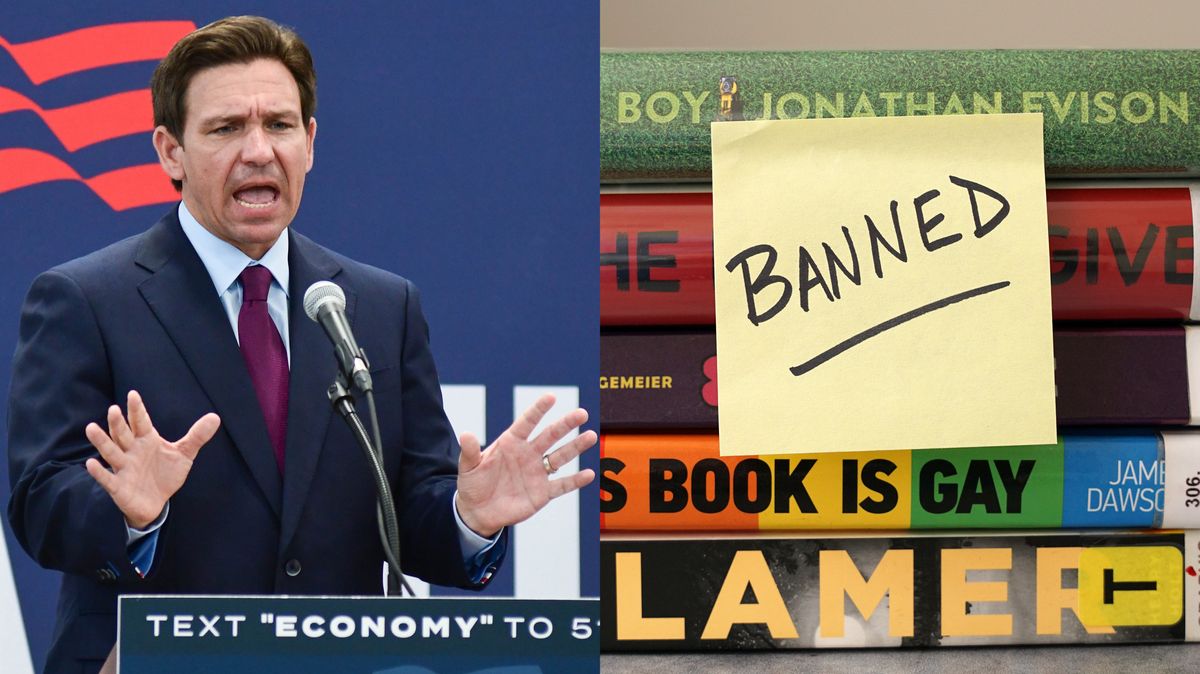 Florida Governor Ron DeSantis is backtracking on his infamous book ban
