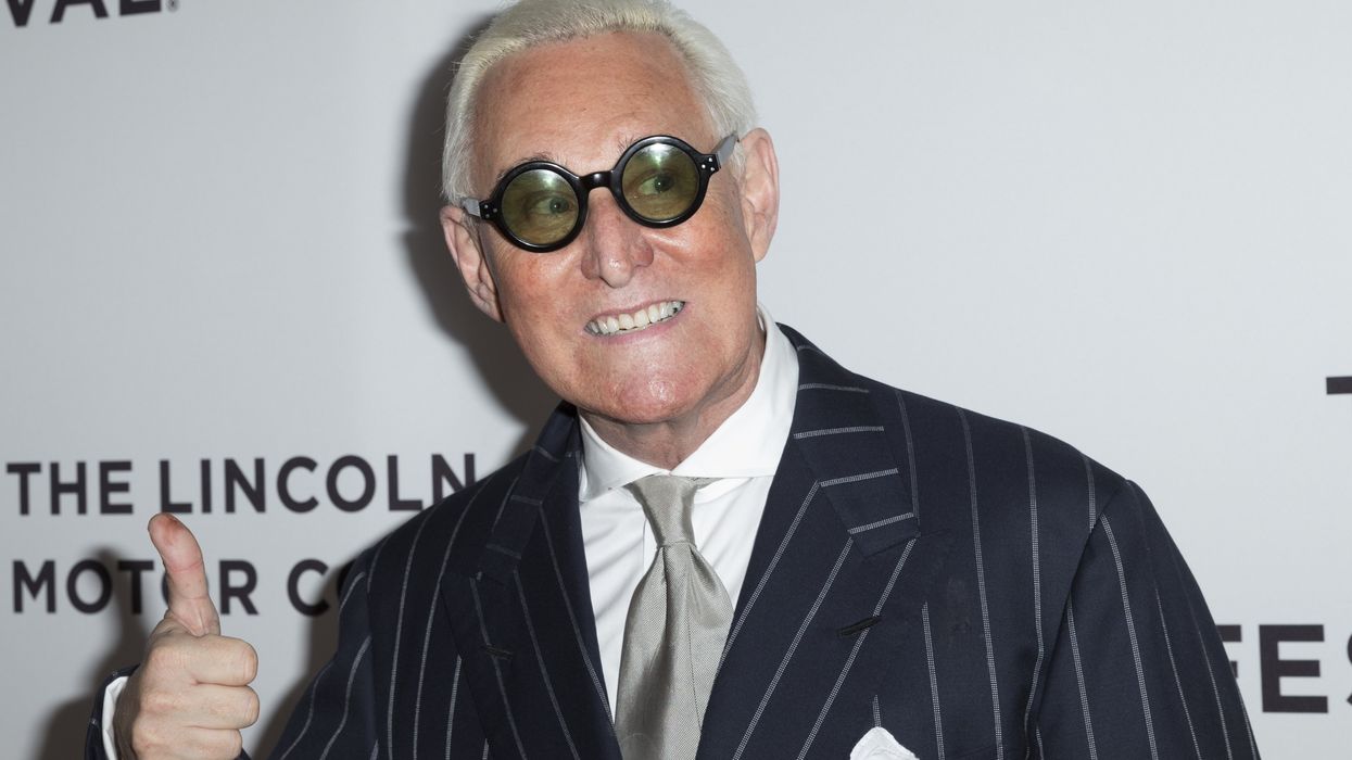 Former Trump campaign advisor Roger Stone is being roasted on social media for a video of him dancing