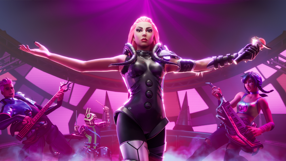 Fortnite reveals Chromatica-themed Lady Gaga skins and we cannot contain our excitement 
