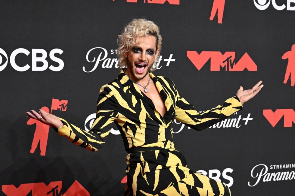 Frankie Grande at the 2025 MTV Video Music Awards.