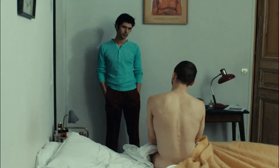 Franz Rogowski and Ben Whitshaw in 'Passages'