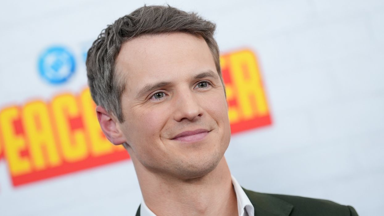 Freddie Stroma at Peacemaker Premiere in New York, New York.