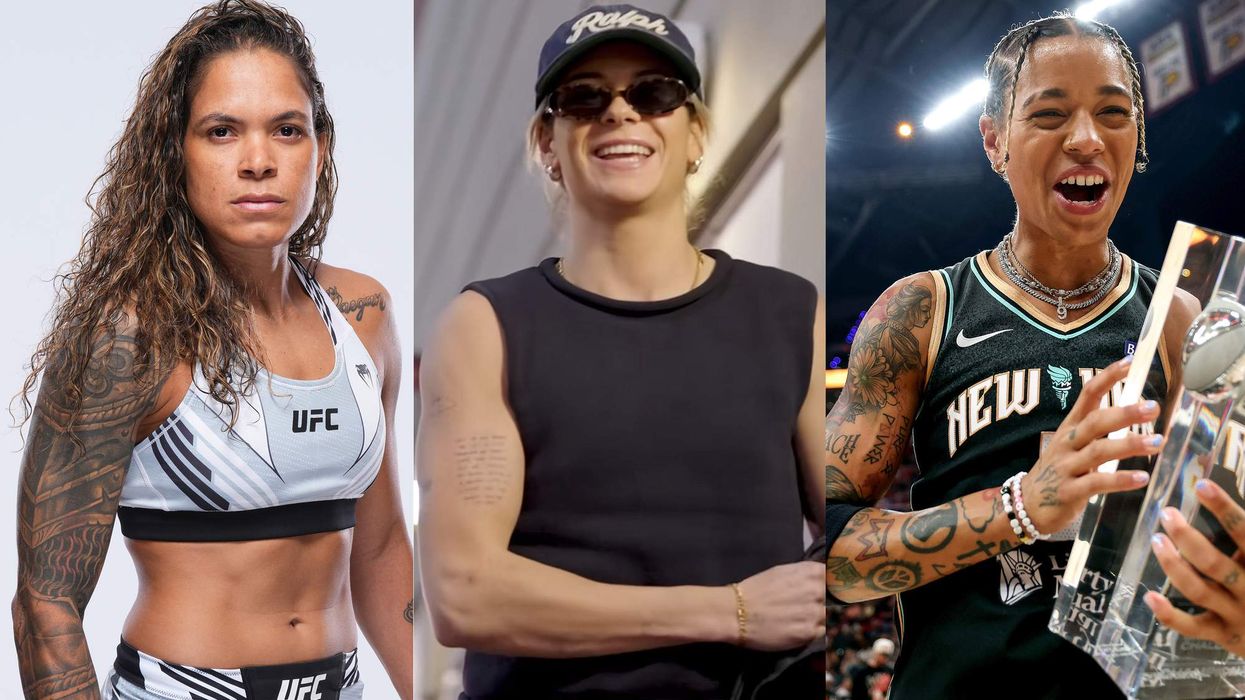 From left: Amanda Nunes, Zoe Boyd, and Natasha Cloud.