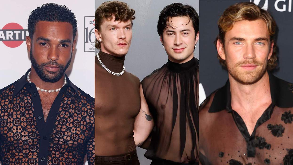 From left: Lucien Laviscount, Connor Storrie, Hudson Williams, and Zane Phillips.