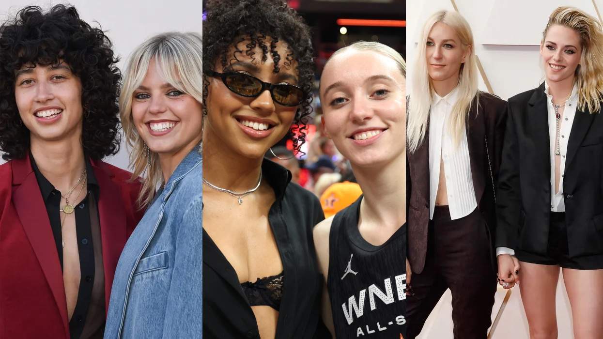 From left: Reneé Rapp and Towa Bird; Azzi Fudd and Paige Bueckers; Kristen Stewart and Dylan Meyer