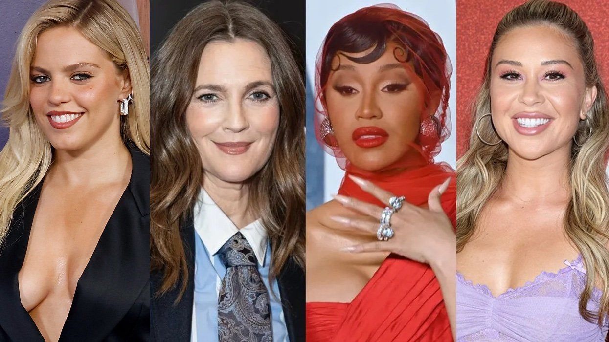 From left: Reneé Rapp, Drew Barrymore, Cardi B, and Gabby Windey.