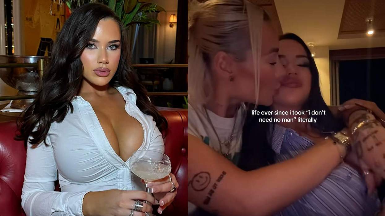 Gabby McCarthy with new girlfriend.