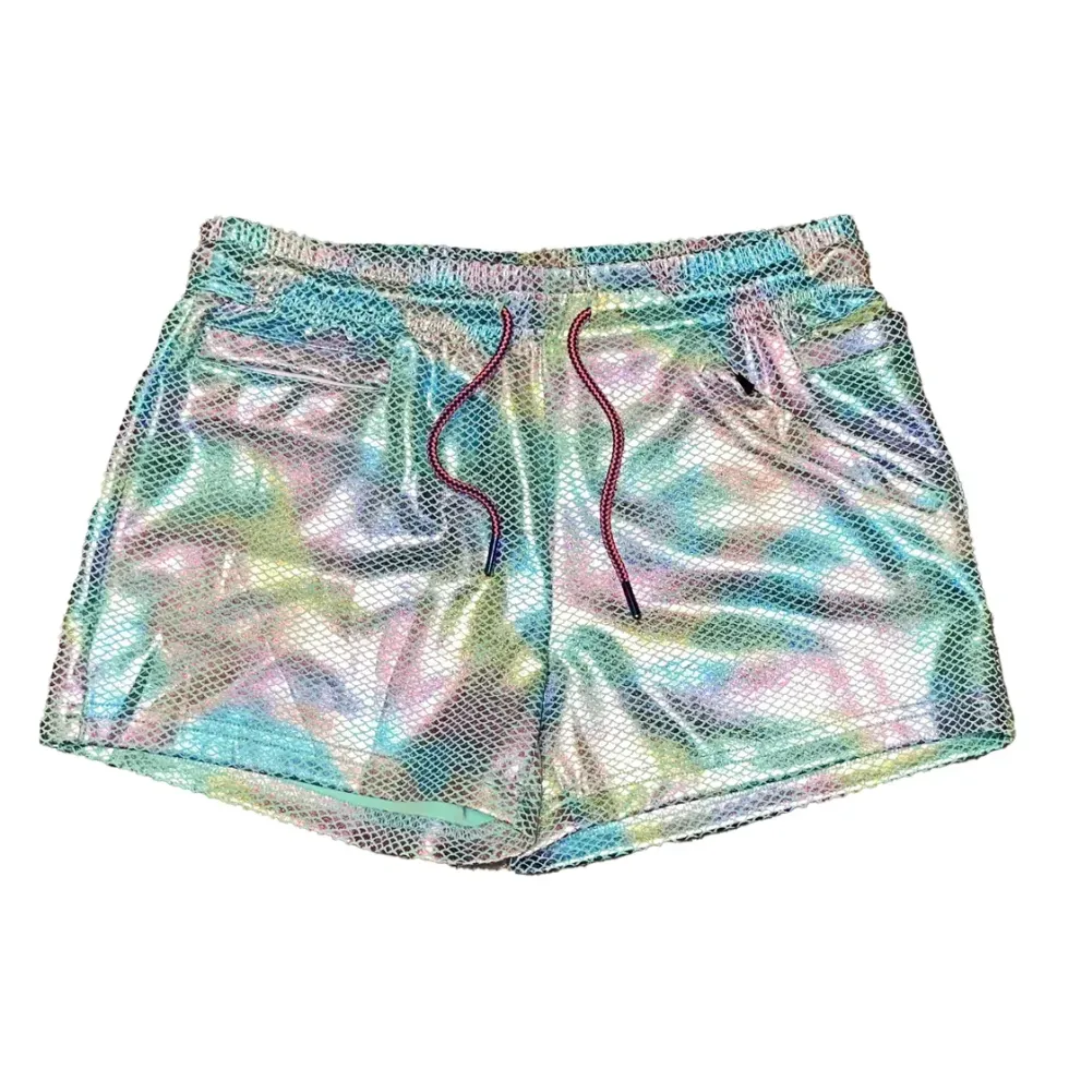 GAY ALMANAC - RAINBOW MERMAID ZADDY SHORTS