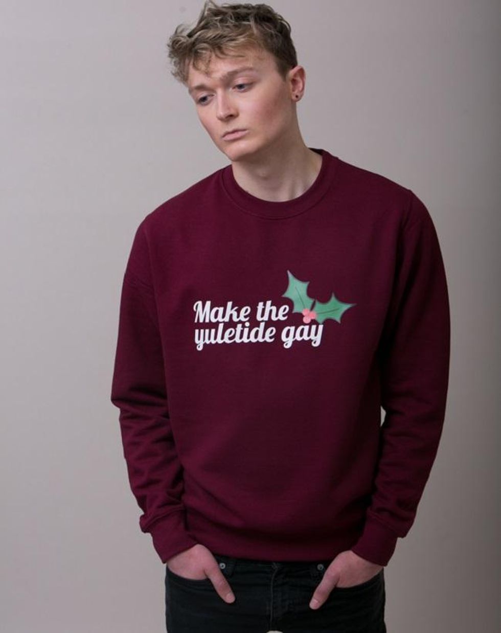 gay christmas sweaters