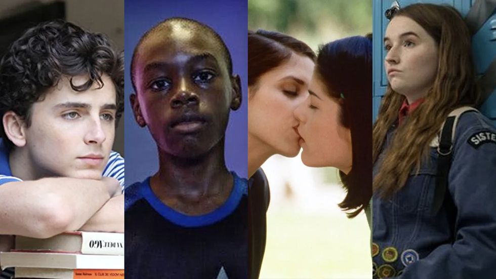 gay coming of age movies: Call Me By your Name, Moonlight, cruel intentions, book smart