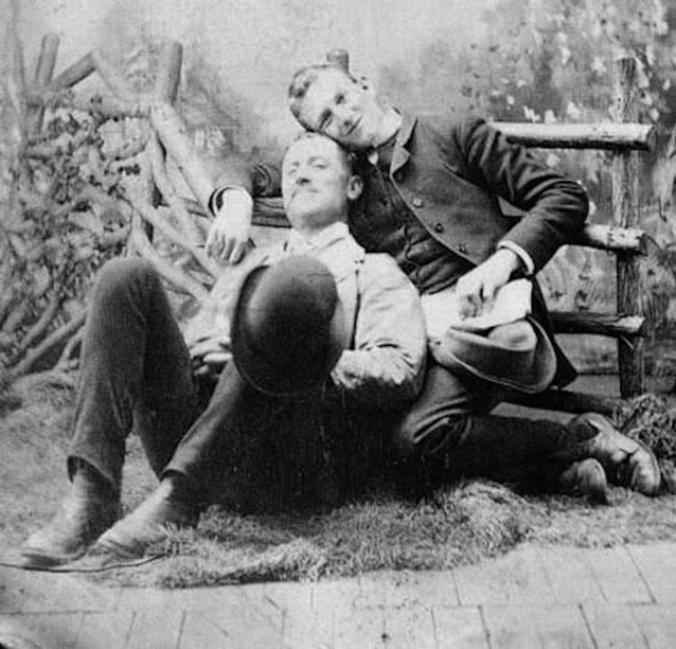 gay couple vintage photographs