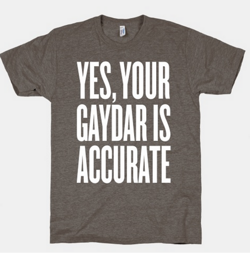 Gaydar tshirt