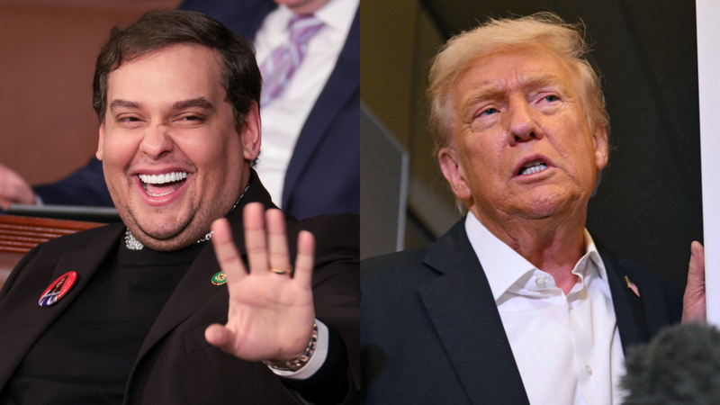 George Santos and donald trump