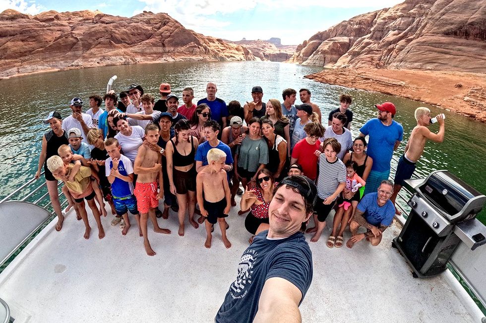 giant family reunion photo gallery ChicFilA streaming show pitches