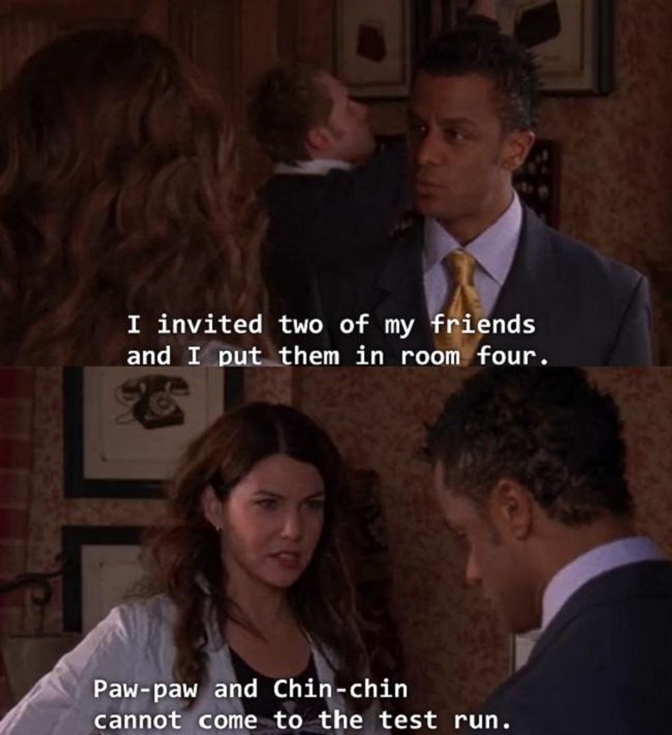 gilmore girls michel dogs