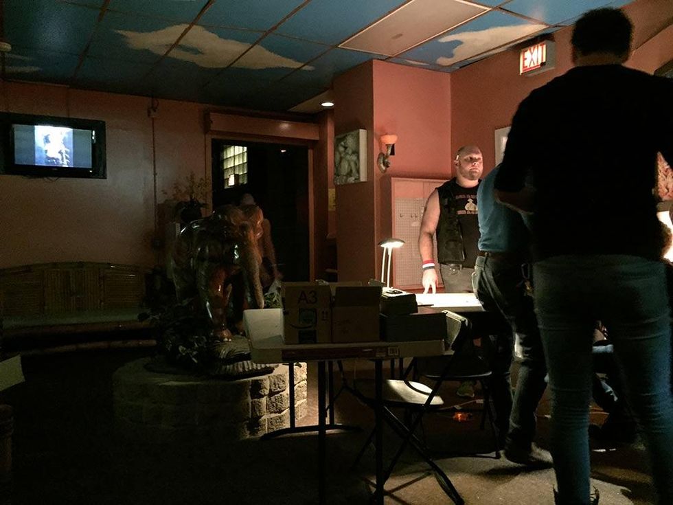 Giving customers the once over