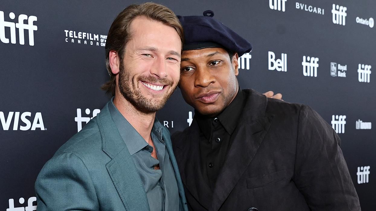 Glenn Powell and Johnathan Majors