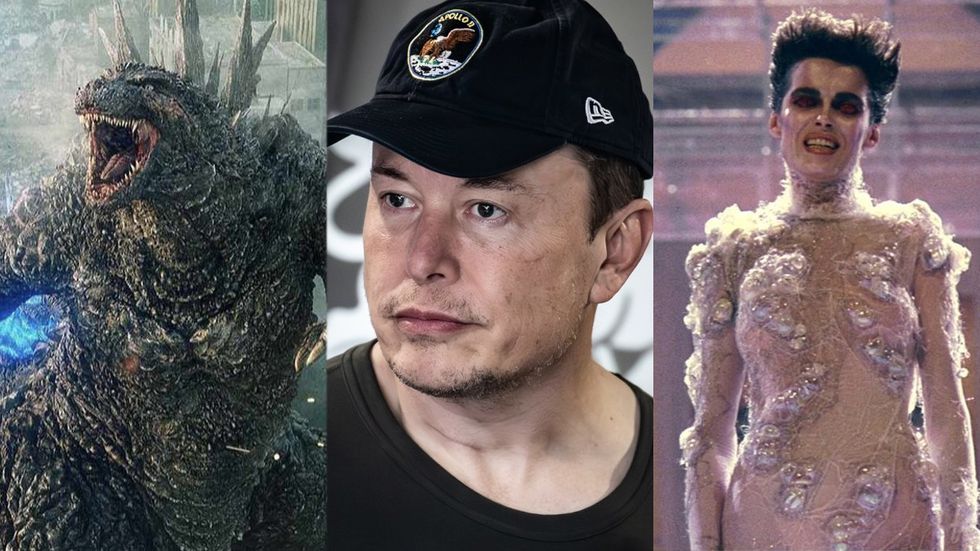 Godzilla Minus One, Elon Musk, Gozar The Gozarian