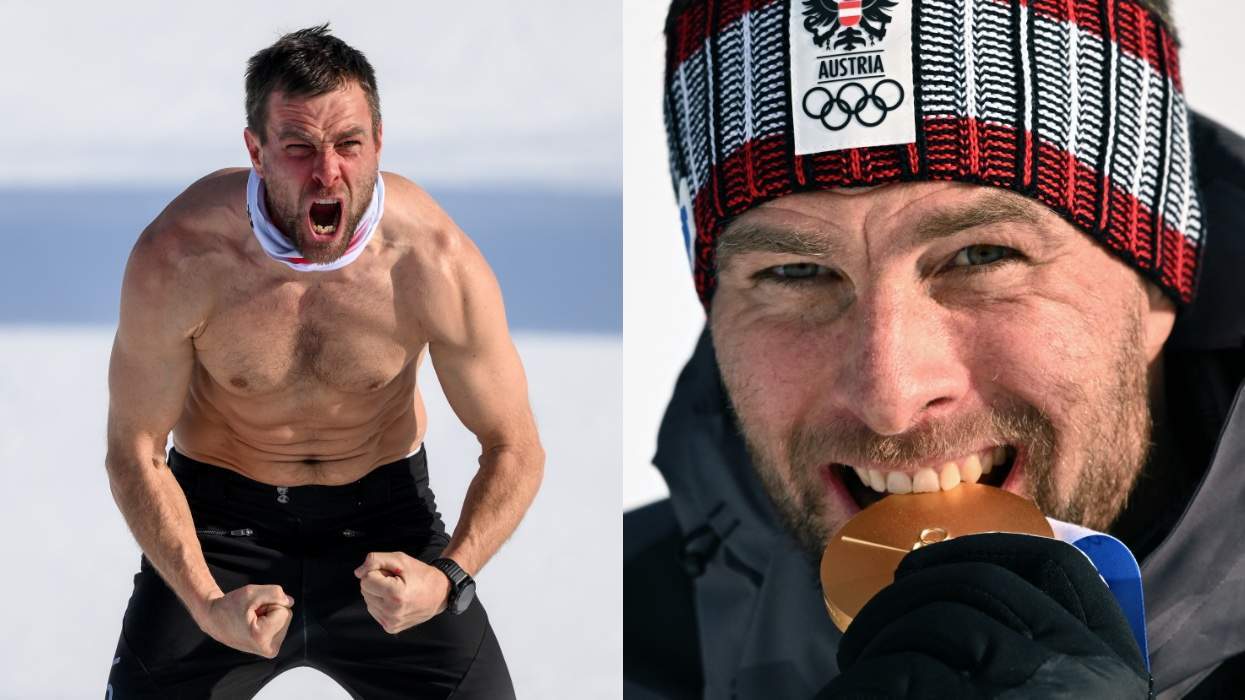 Gold medalist Benjamin Karl