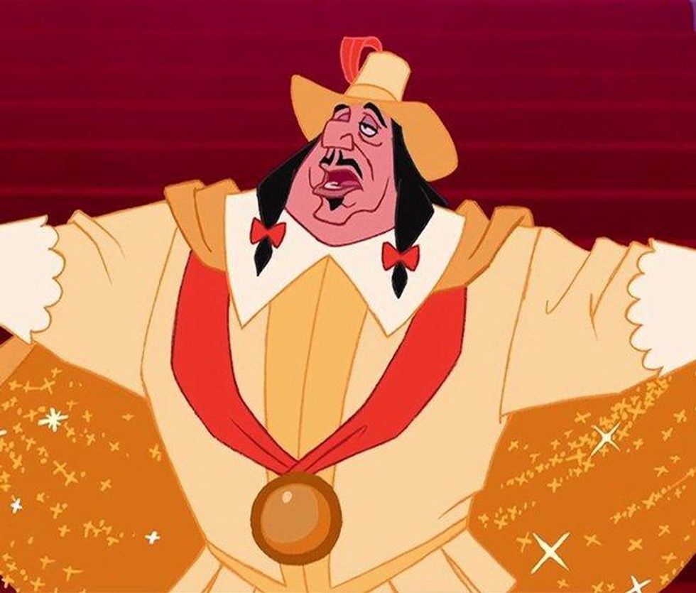 Governor Ratcliffe from 'Pocahontas.'
