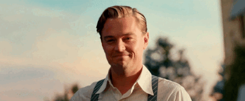 Great Gatbsy leo goodbye gif