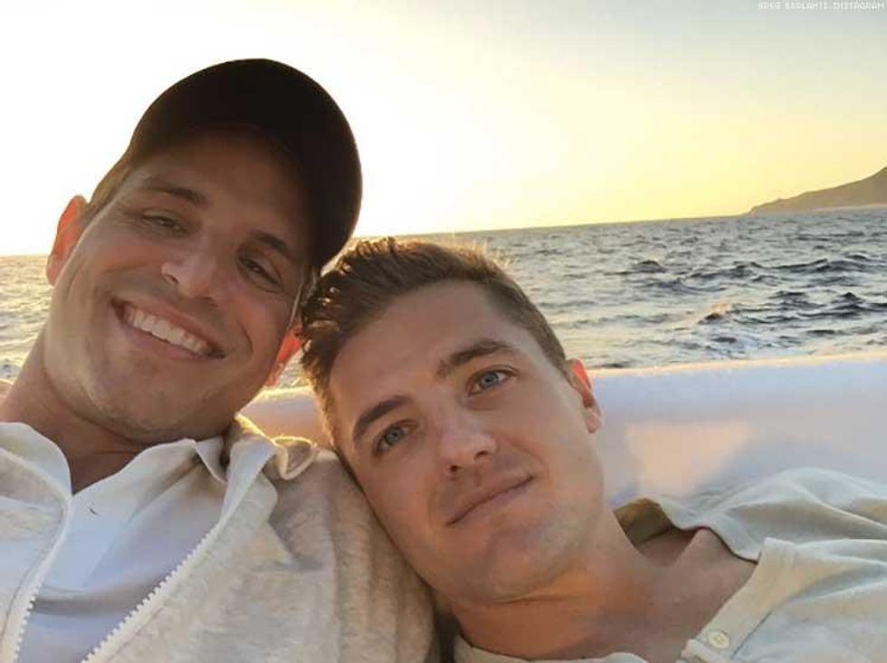 Greg Berlanti and Robbie Rogers