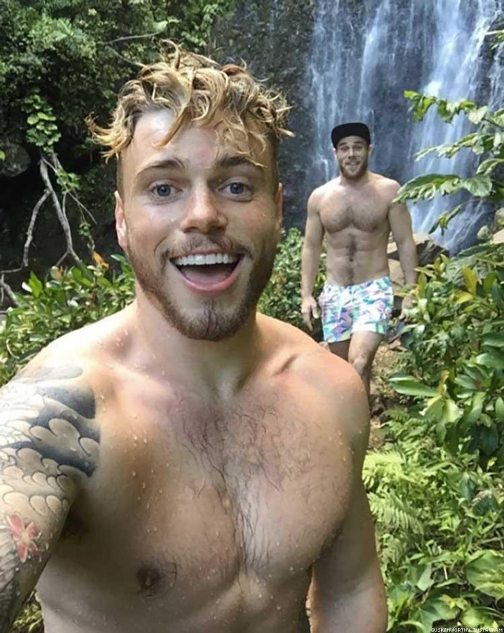 Gus Kenworthy and Matthew Wilkas
