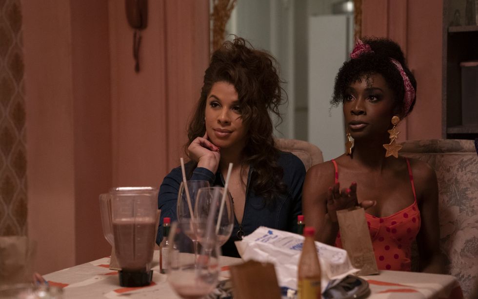 Hailie Sahar and Angelica Ross in 'Pose'