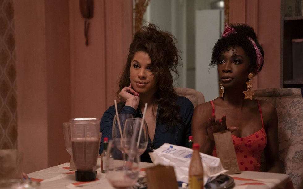 Hailie Sahar and Angelica Ross in 'Pose'