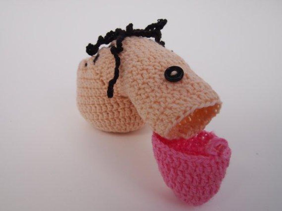 Handmade Willy Warmers; the perfect gift for students.