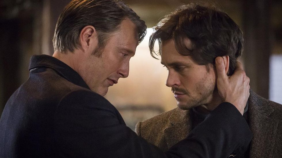 Hannibal and Will Graham in Hannibal