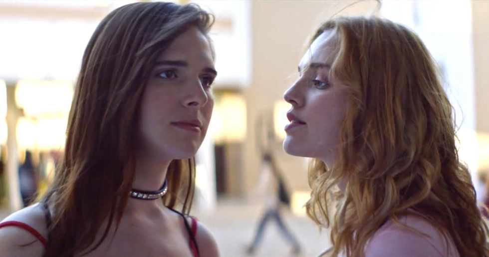 Hari Nef in 'Assassination Nation'