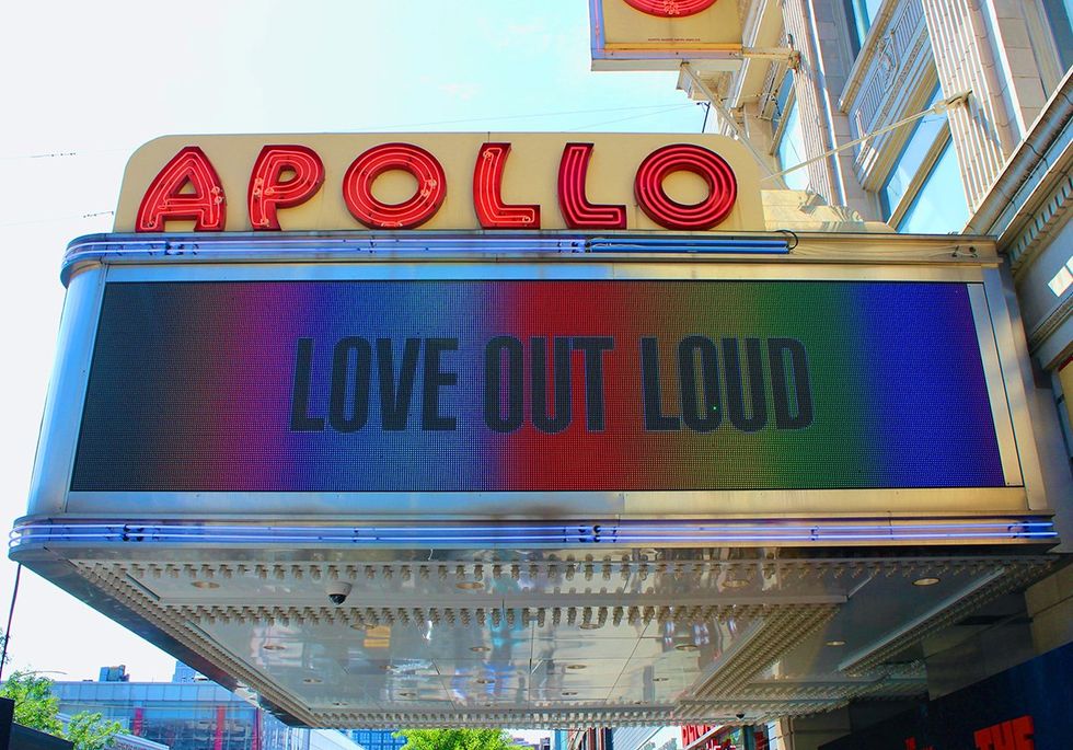 harlem NYC apollo theater photo gallery list LGBTQ pride celebrations festivals parades USA 2024