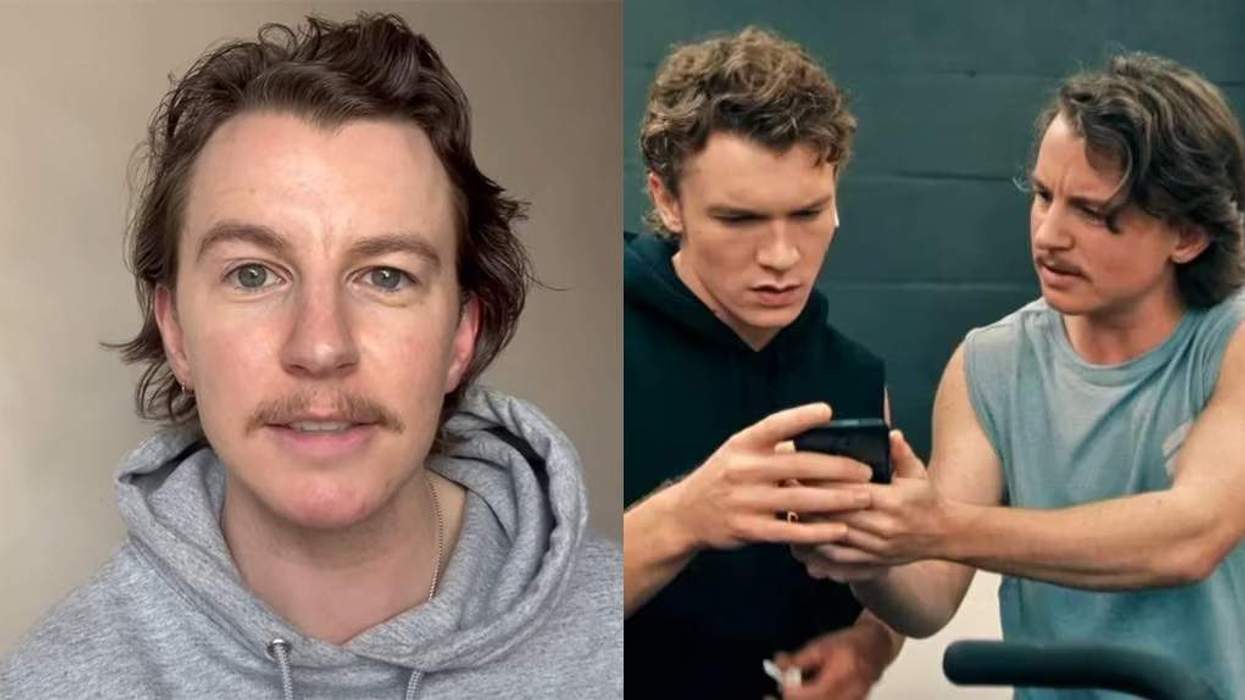 Harrison Browne and Harrison Browne in Heated Rivalry.