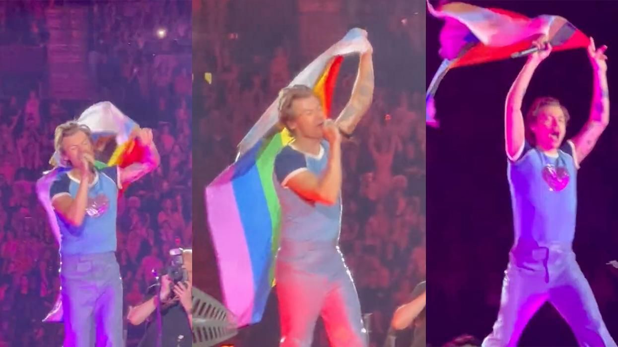 Harry Styles Los Angeles Progress Flag