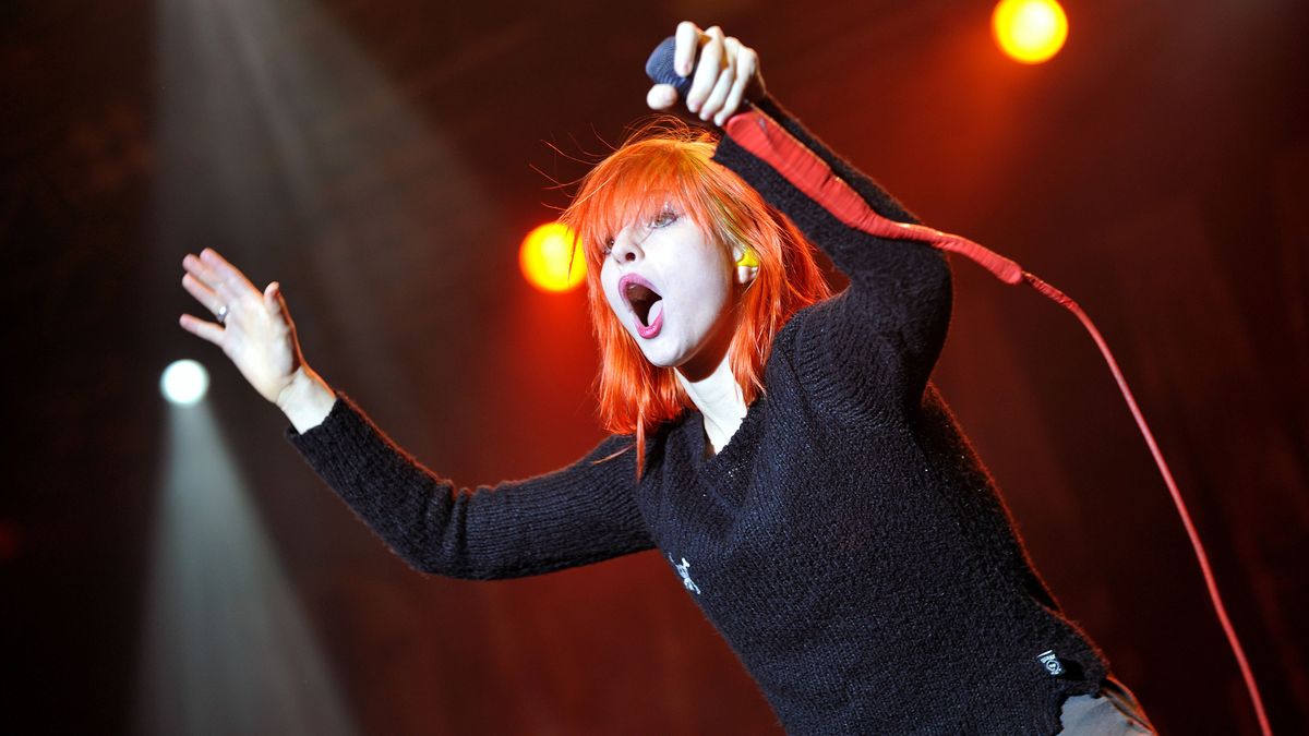 Hayley Williams of Paramore.