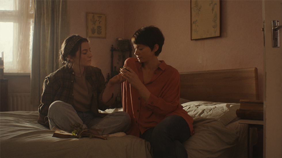 Hazel Doupe and Carolyn Bracken in YOU ARE NOT MY MOTHER, a Magnet release.