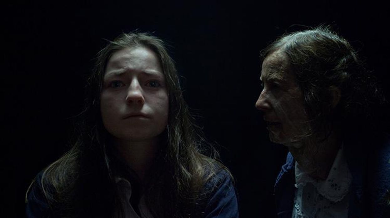 Hazel Doupe and Ingrid Craigie in YOU ARE NOT MY MOTHER, a Magnet release.