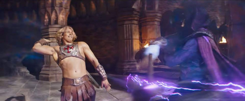 He-Man fights Skeletor in 'Masters of the Universe'