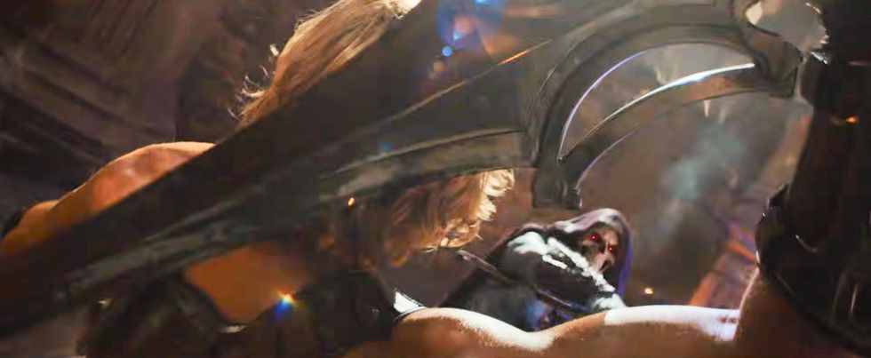 He-Man fights Skeletor in 'Masters of the Universe'