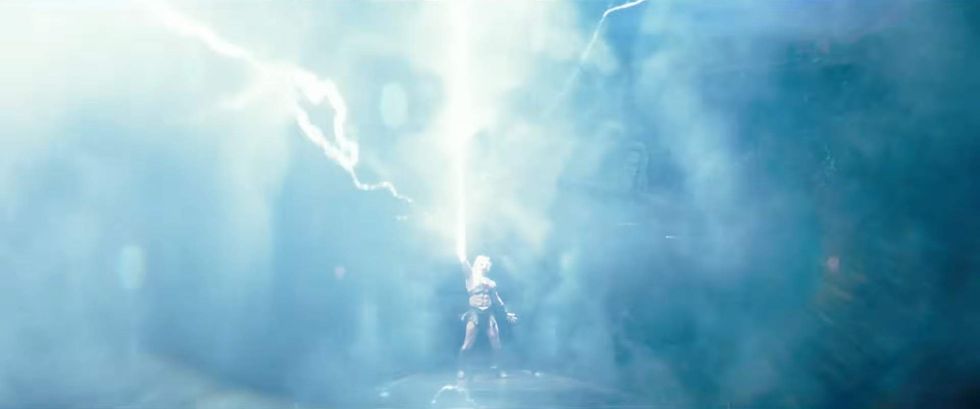 He-Man holds the Power Sword