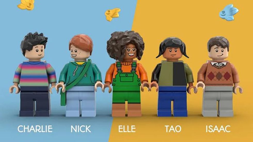 Heartstopper LEGO set