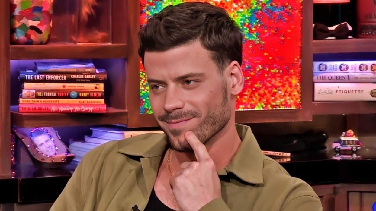 Heated Rivalry actor François Arnaud during the January 19, 2026 episode of Watch What Happens Live With Andy Cohen