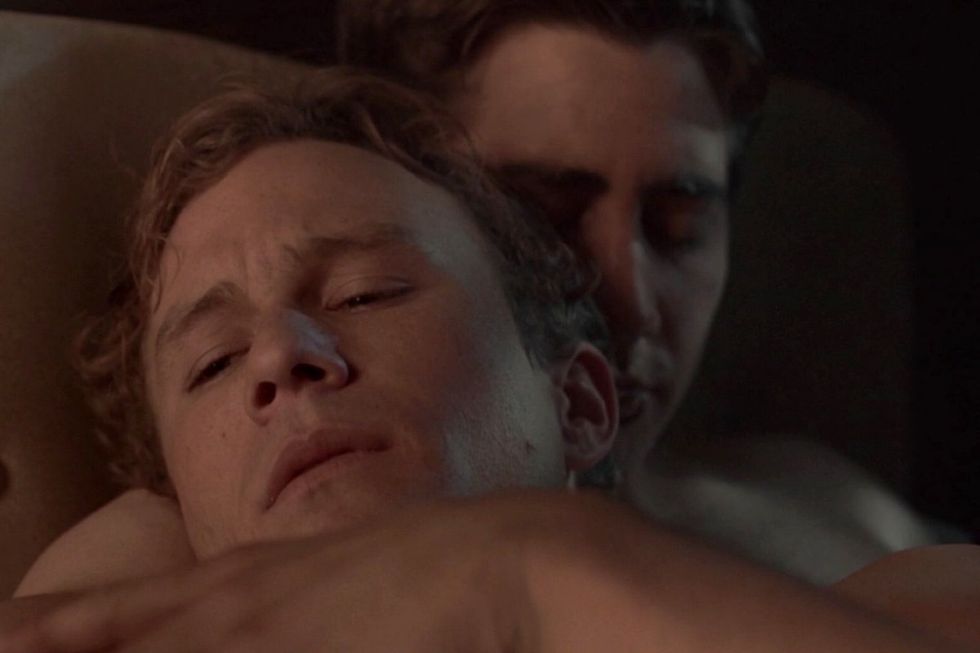 Heath Ledger and Jake Gyllenhaal in Brokeback Mountain