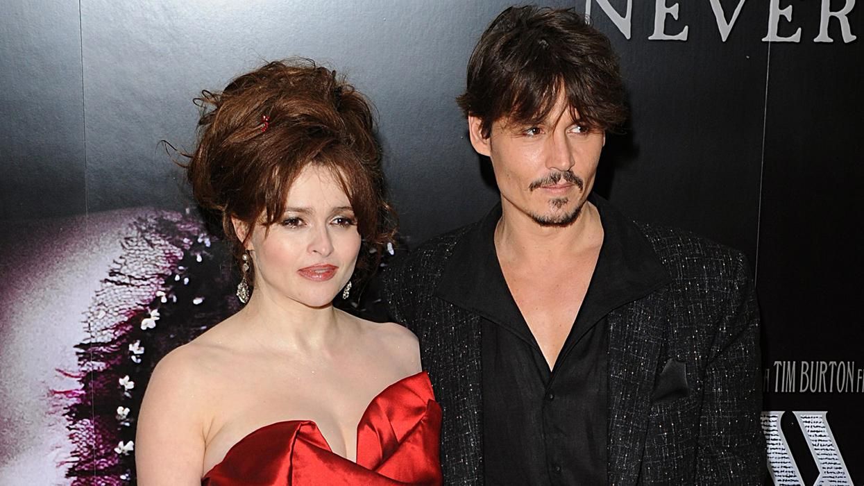 Helena Bonham Carter and Johnny Depp