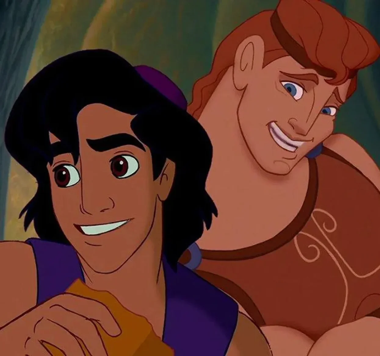 Hercules and Aladdin