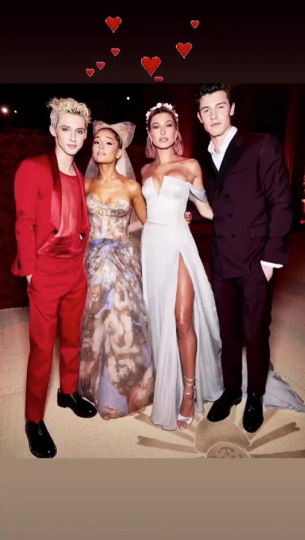 Here's Some Photos of Troye Sivan Wearing a Red Mesh Shirt (You're Welcome)