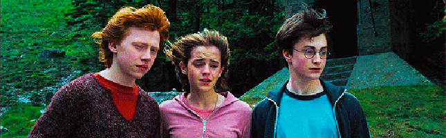 hermione ron harry